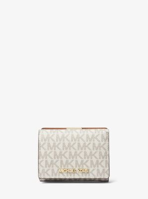 MICHAEL Michael Kors Jet Set Travel Large Chain Shoulder Tote bundled with  Michael Kors Jet Set Travel Trifold Wallet