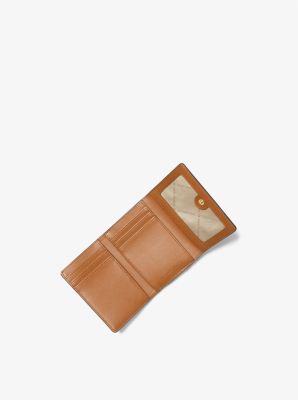 Michael kors discount trifold wallet vanilla