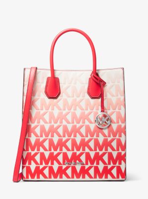 Eladó Michael Kors Hordtáskák - MK Suri Medium Graphic Logo Print Faux  Leather Női Kézitáska Kék Fehér