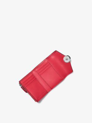 折りたたみ財布 COURONNE Mael Frame Half Wallet Red RCWEX24642RED Mael Frame Half Wallet _COURONNE - 코오롱몰
