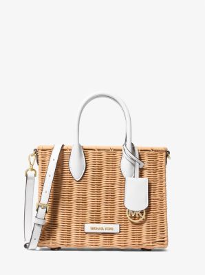 Michael Kors wicker tote high quality bags