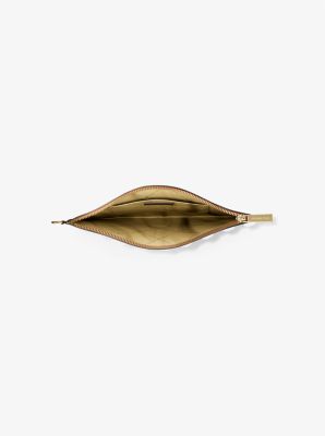 Jet Set Large Signature Logo Wristlet
