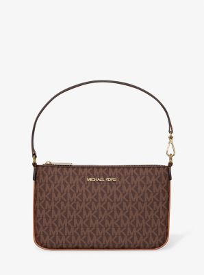 Jet Set Small Signature Logo Convertible Wristlet