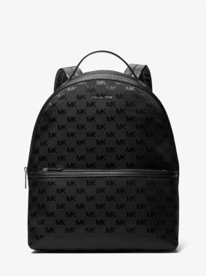 Sheila Large Woven Logo Nylon Backpack image number 0