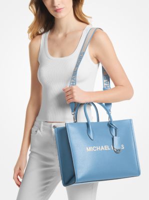 Mirella Medium Pebbled Leather Tote Bag | Michael Kors [US]