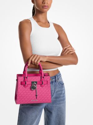 Hamilton Small Signature Logo Satchel image number 2