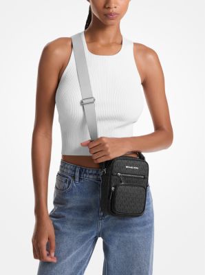 Jet Set Medium Signature Logo Crossbody Bag