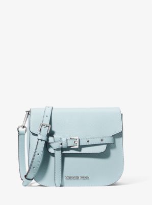 Emilia Small Pebbled Leather Crossbody Bag