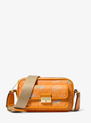 Bradshaw Extra-Small Embellished Signature Logo Camera Crossbody Bag