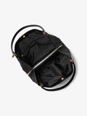 Christina Large Signature Logo Shoulder Bag image number 1