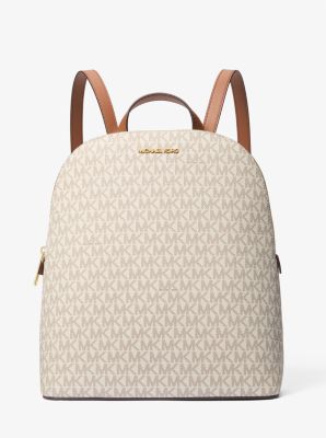 Cindy Large Signature Logo Backpack