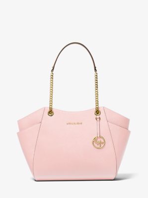 michael kors jet set large leather tote