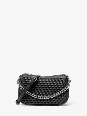 Carmela Small Woven Crossbody Bag