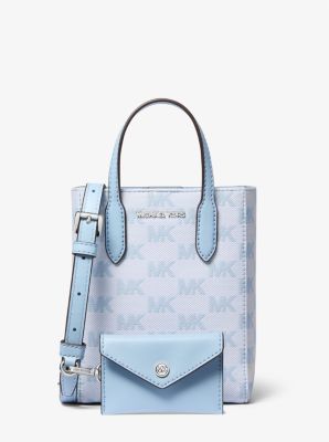 Vincent Extra-Small Logo Jacquard Convertible Tote Bag With Card Case