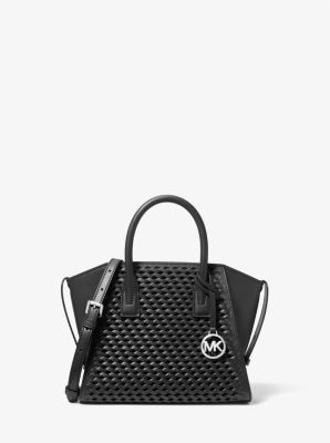 Avril Small Woven Satchel