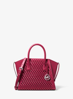 Avril Small Woven Satchel