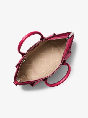 Avril Large Woven Satchel