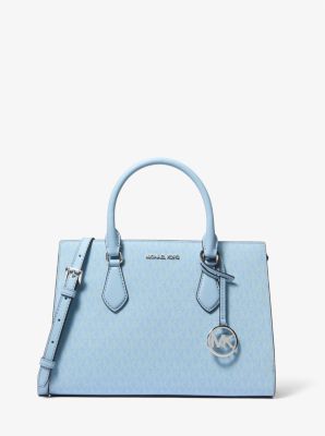 Sheila Medium Signature Logo Satchel