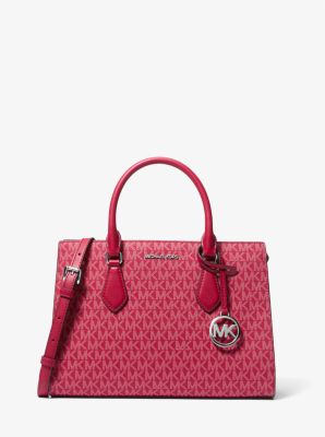 Sheila Medium Signature Logo Satchel