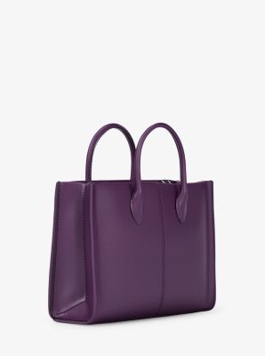 Bolso tote Mirella mediano de piel granulada