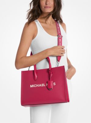 Mirella Medium Pebbled Leather Tote Bag