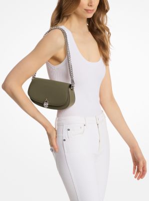 Petit sac à bandoulière convertible Mila en cuir image number 2