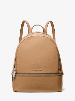 Rhea Medium Pebbled Leather Backpack