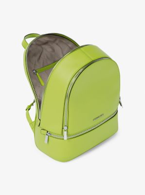 Rhea Medium Pebbled Leather Backpack