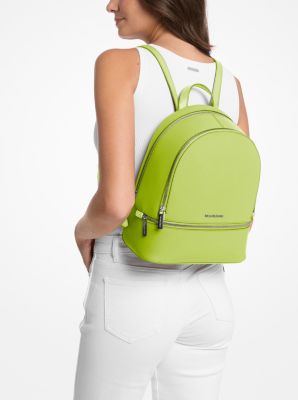 Rhea Medium Pebbled Leather Backpack