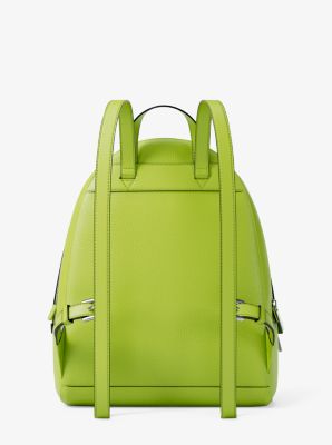 Rhea Medium Pebbled Leather Backpack