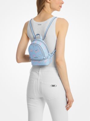 Rhea Extra-Small Printed Signature Logo Backpack