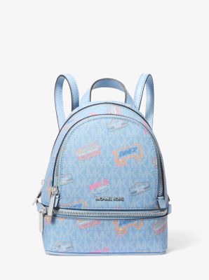Rhea Extra-Small Printed Signature Logo Backpack