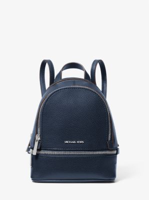 Rhea Extra-Small Pebbled Leather Backpack