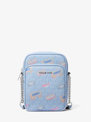 Sac à bandoulière Jet Set de taille moyenne à imprimé à logo Signature