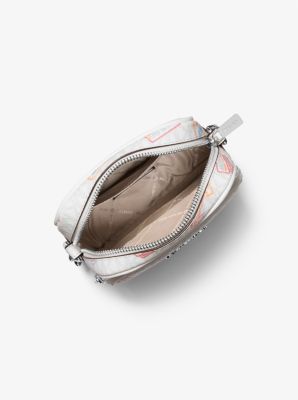 Jet Set Medium Printed Signature Logo Crossbody Bag image number 1