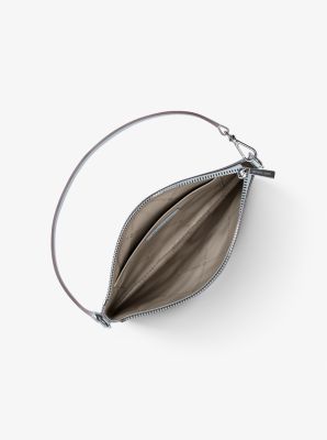 Jet Set Small Signature Logo Convertible Wristlet in PALE OCEAN | Michael Kors