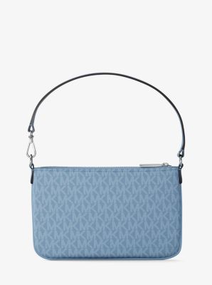 Jet Set Small Signature Logo Convertible Wristlet
