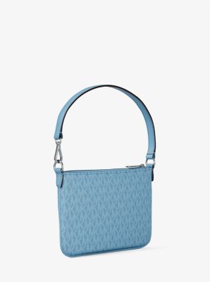 Jet Set Small Signature Logo Convertible Wristlet