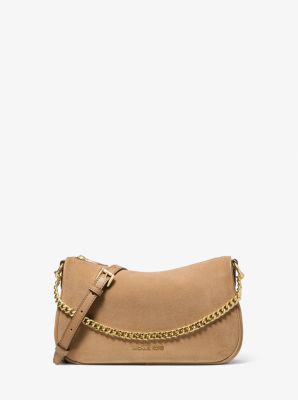 Carmela Medium Suede Convertible Crossbody Bag