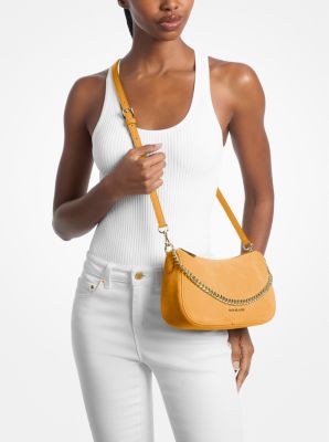 Carmela Medium Suede Convertible Crossbody Bag