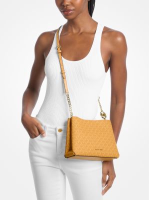 Petit sac &agrave; bandouli&egrave;re Christina &agrave; logo Signature