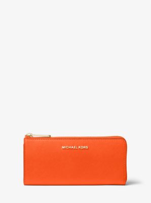 Mk saffiano wallet hotsell