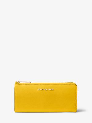 Michael kors jet set travel large three quarter zip wallet sale