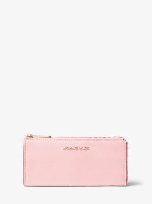 Jet Set Travel Large Logo Quarter-Zip Wallet | Michael Kors