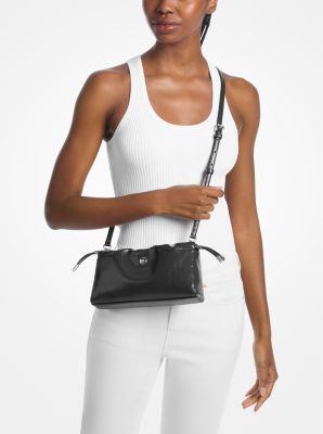 Matilda Small Cinched Crossbody Bag in BLACK | Michael Kors