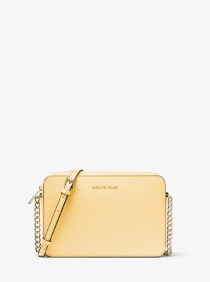 Jet Set Large Saffiano Leather Crossbody Bag | Michael Kors