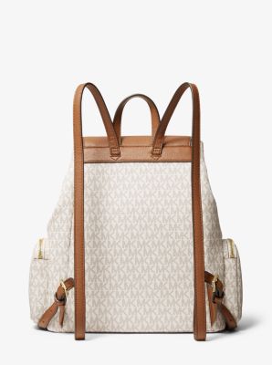 MICHAEL KORS Large Abbey Backpack color Vanilla 