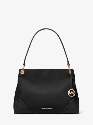 mk navy blue bag