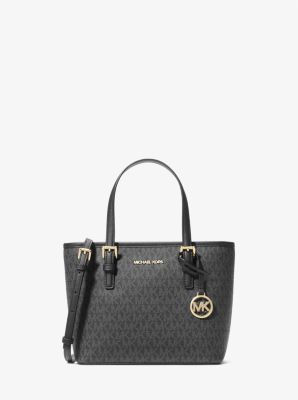 Jet Set Travel Extra Small Logo Top Zip Tote Bag Michael Kors