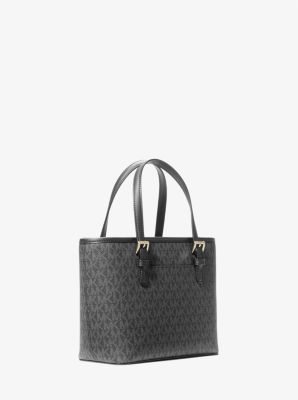 Black Luxe Convertible Travel Tote